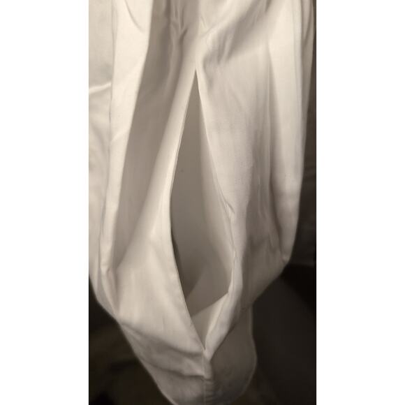 Adam lippes Poplin striped brown short sleeve blouse shirt 12 - Picture 8 of 11